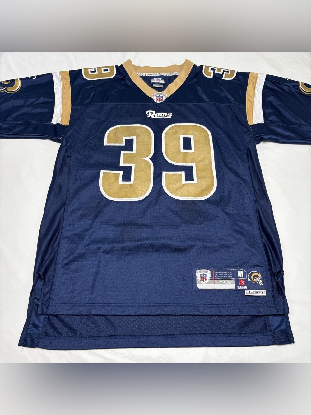 Vintage Reebok St Louis Los Angeles Rams Steven Jackson #39 Jersey Mens Medium